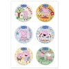 Mini disques azyme Peppa Pig (x6)