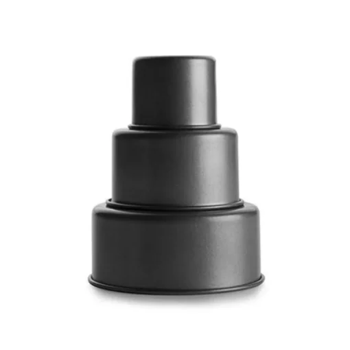 Mini moules ronds anti-adhérents assortis (x3)