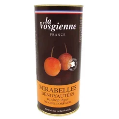 Mirabelles dénoyautées au sirop léger 1 Kg
