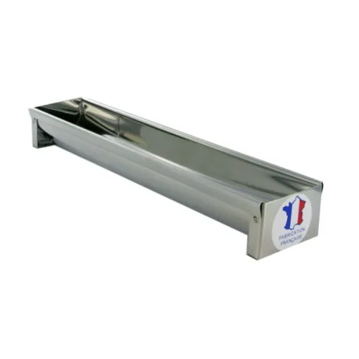 Moule à bûche rond inox 30 x 6 cm