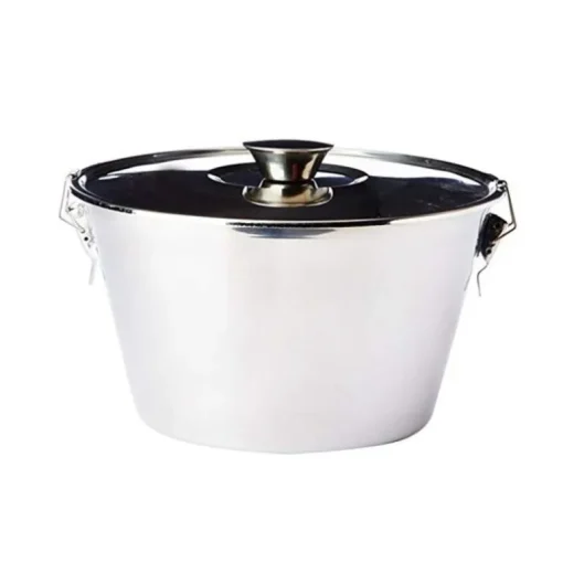 Moule à flan avec couvercle inox Ø 20 cm