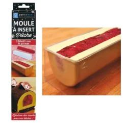 Moule à insert pour bûche PVC