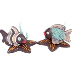 Moule chocolat 2 poissons tropicaux