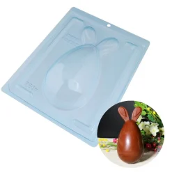 Moule chocolat en 3 parties Oeuf lapin