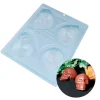 Moule chocolat en 3 parties petits crânes