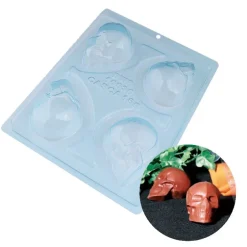 Moule chocolat en 3 parties petits crânes