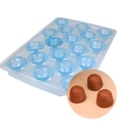 Moule chocolat en 3 parties 18 mini truffes