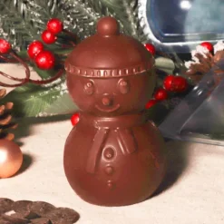 Moule chocolat en 3 parties Bonhomme de neige Noël Patisdécor
