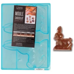 Moule chocolat lapin assis