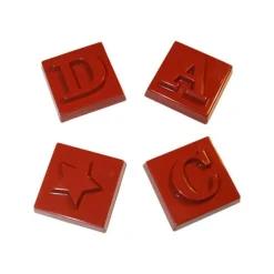 Moule chocolat Napolitains Alphabet