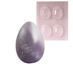 Moule chocolat oeuf lisse 8 cm