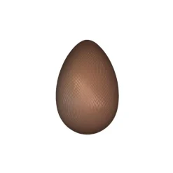 Moule chocolat oeuf strié 15 cm Patisdécor