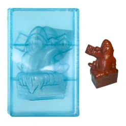 Moule chocolat Père Noël cheminée