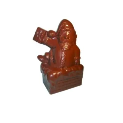 Moule chocolat Père Noël cheminée