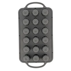 Moule Silicone 18 mini-cannelés 3,5 cm
