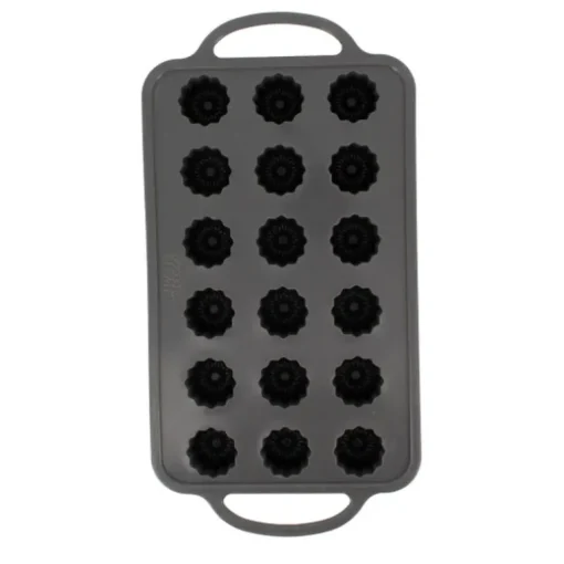 Moule Silicone 18 mini-cannelés 3,5 cm