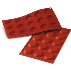 Moule silicone mini-tartelettes 15 x Ø 4,5 cm