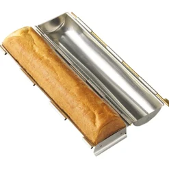 Moule toast rond inox 30x7 cm