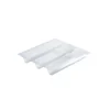 2 moules à inserts pour bûches en plastique