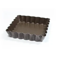 Moules à tartelettes carrés antiadhésifs (x6)
