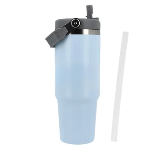 Mug isotherme bleu - 900 ml