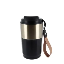 Mug isotherme noir et or - 450 ml