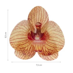 Orchidées jaunes azyme (x10)