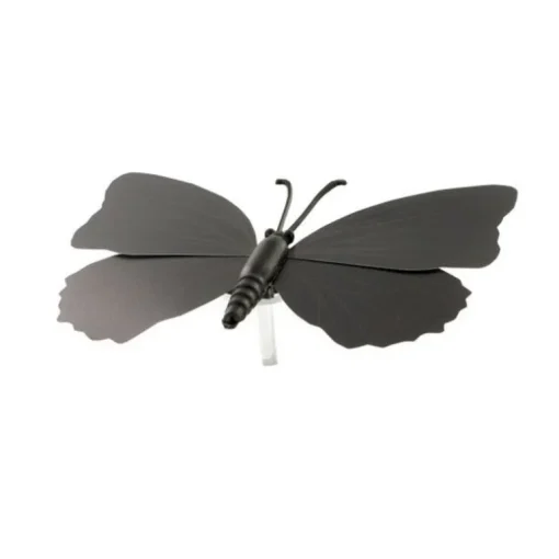 Papillons noirs aimantés assortis (x3)