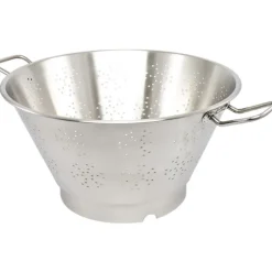 Passoire conique inox fond cerclé 50 cm