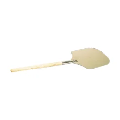 Pelle à pizza aluminium 35x30 cm manche bois longueur totale 87,5 cm