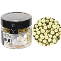 Perles dorées comestibles Ø 5 mm 70 g