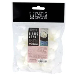 Petite rose blanche en azyme (x12)