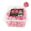 Petites roses roses en azyme (x100)