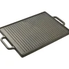 Plancha/grill rectangulaire réversible 50 x 35 cm