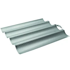 Plaque à baguettes perforée antiadhésive 4 baguettes