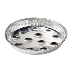 Plats à escargots en aluminium (x5)