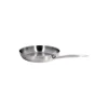 Poêle à frire ronde inox 28 cm