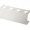 Porte-cornets acrylique de comptoir droit 4 trous