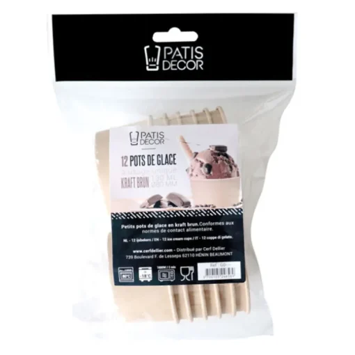 Pot à glace 13 cl (x 12)