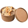 Pot à glace 125 ml avec couvercle (x 8)