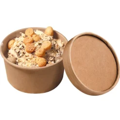 Pot à glace 125 ml avec couvercle (x 8)