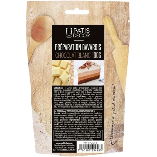 Préparation bavarois Chocolat Blanc