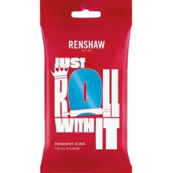 Pâte à sucre Bleu Turquoise Renshaw 250 g