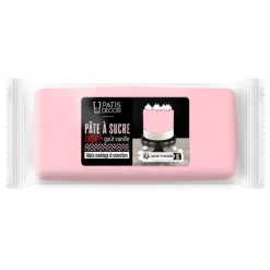 Pâte à sucre rose 1 kg - DDM 11/24