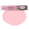 Pâte à sucre rose étalée