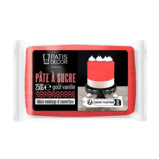 Pâte à sucre rouge 250 g