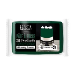 Pâte à sucre vert sapin 250 g