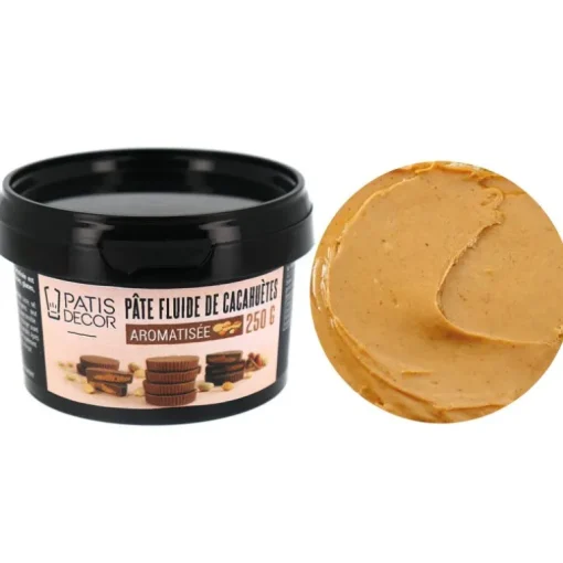 Pâte fluide de cacahuètes aromatisée 250 g