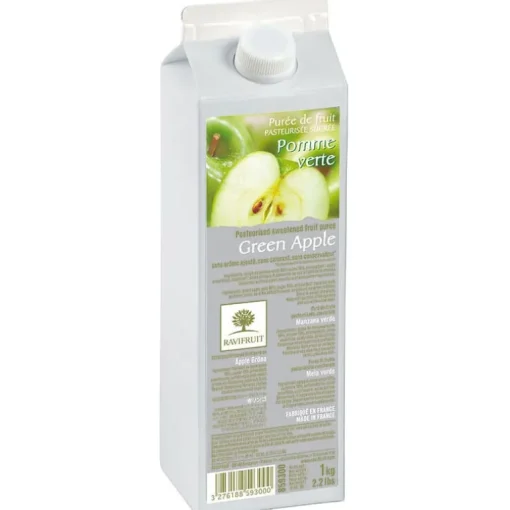 Purée de pomme verte Ravifruit 1 kg