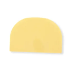 Racloir pâtisserie demi-rond souple
